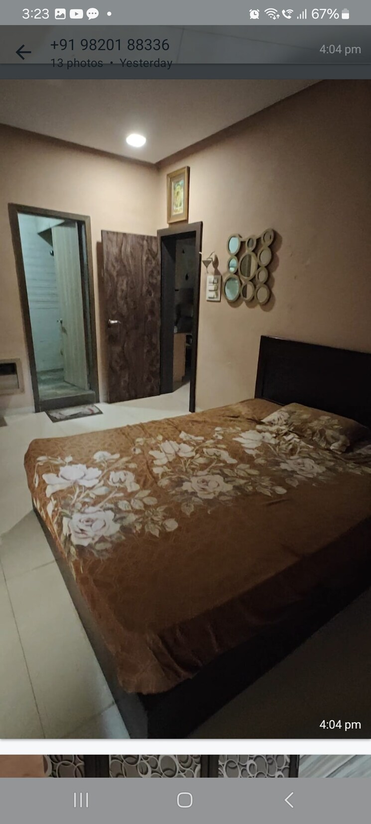 Bedroom, mahavir-arcade-vashi 3 Bedroom 1400 Sq.Ft. Apartment In Vashi Sector 28 Navi Mumbai 7520582