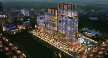  Office Space – Exterior View View at GYGY Mentis, Sector 140 - for Sale