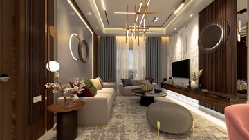 Living Room in 3 BHK Apartment at Ambala Highway – for Sale