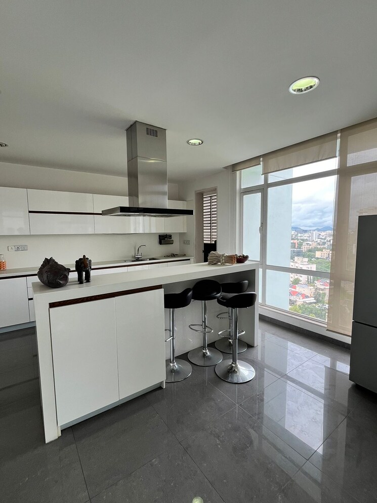 Kitchen, panchshil-casa-9 4 Bedroom 3163 Sq.Ft. Apartment In Baner Pune 7522586