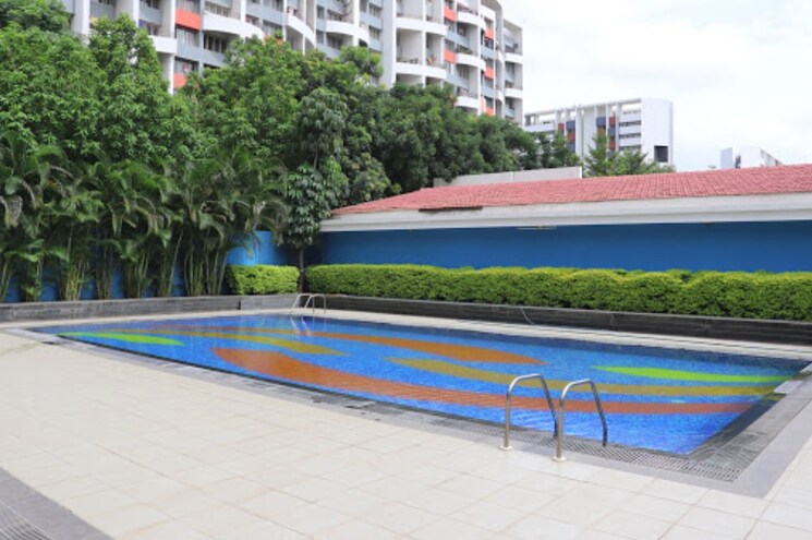 Swimming Pool, kumar-park-infinia 2 Bedroom 838 Sq.Ft. Apartment In Fursungi Pune 7522793