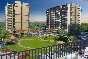 3 BHK Apartment – Exterior View View at Highland Park Chandigarh, Bhabat - for Sale