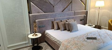 Master Bedroom in 4 BHK Apartment at Oro Constella, Sushant Golf City – for Sale