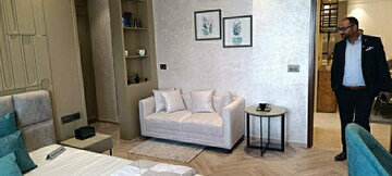 Living Room in 4 BHK Apartment at Oro Constella, Sushant Golf City – for Sale