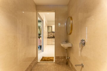 Bathroom in 2 BHK Apartment at Kolshet Road – for Sale