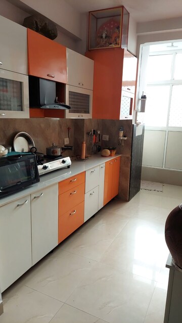 Kitchen in 3.5 BHK Apartment at Gardenia Square I, Dundahera – for Sale
