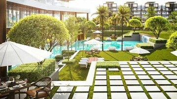 Balcony in 2.5 BHK Apartment at Smart World Gems, Sector 89 – for Sale