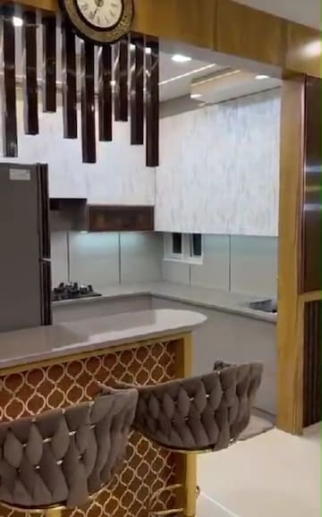 Kitchen in 2 BHK Apartment at Shipra Krishna Vista, Ahinsa Khand 1 – for Sale