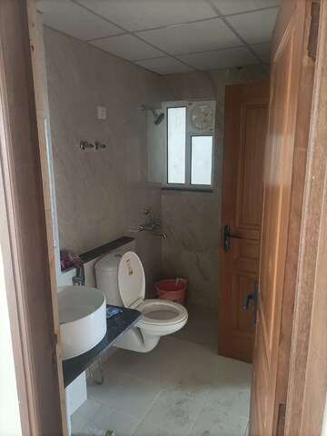 Bathroom in 3 BHK Apartment at Sushma Crescent, Dhakoli Village – for Sale