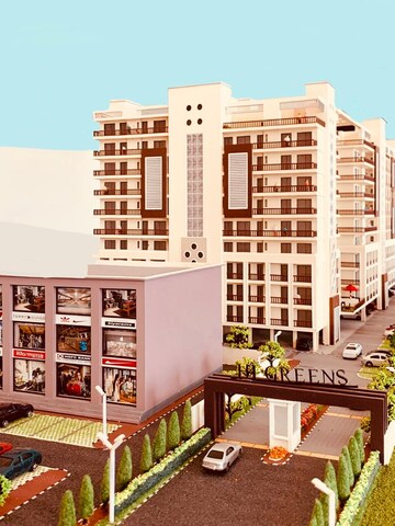 3 BHK Apartment – Exterior View View at MRS Hi Greens, Kishanpura - for Sale