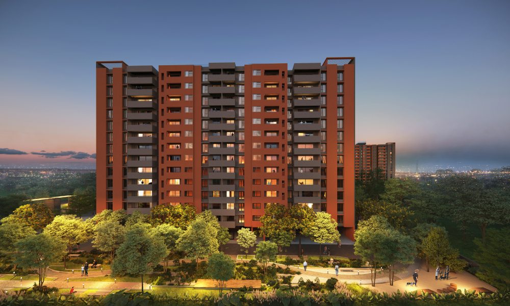 3 BHK + Study Room 1839 Sq.Ft. Apartment in Assetz Bloom And Dell