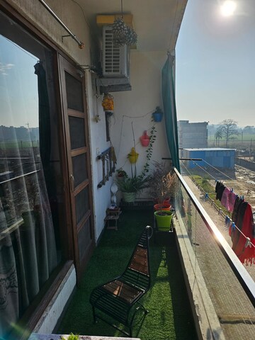 Balcony in 3 BHK Apartment at Dhakoli Village – for Sale