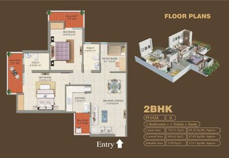 2 BHK Apartment For Resale in Charms Castle Raj Nagar Extension Ghaziabad  7526629