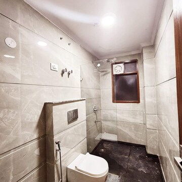 Bathroom in 3 BHK Builder Floor at Chattarpur – for Sale