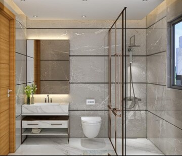 Bathroom in 3 BHK Apartment at Ramgarh Bhudda – for Sale