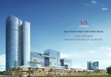  Office Space – Exterior View View at Ashrai Golden Grande, Tech Zone 4 Greater Noida - for Sale