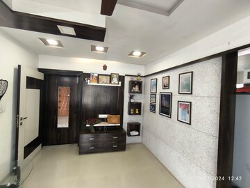 Living Room in 3 BHK Penthouse at Adajan – for Sale