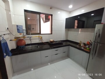 Kitchen in 3 BHK Apartment at Adajan – for Sale