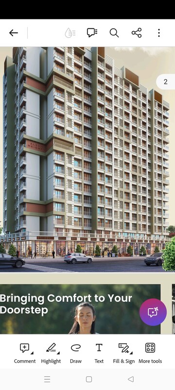 1 BHK Apartment – Exterior View View at AB Aleen Heights, Nalasopara West - for Sale
