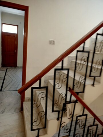 Staircase in 4 BHK Independent House at MS Enclave Zirakpur, Dhakoli Village – for Sale