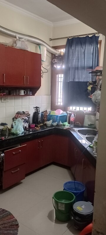 Kitchen in 3 BHK Apartment at Divine Apartment Zirakpur, Lohgarh – for Sale