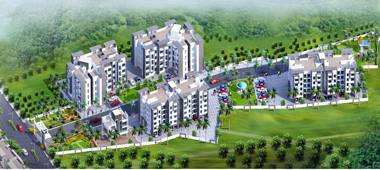 Master Plan, shree-township 1 RK 380 Sq.Ft. Apartment In Boisar Palghar 7528540