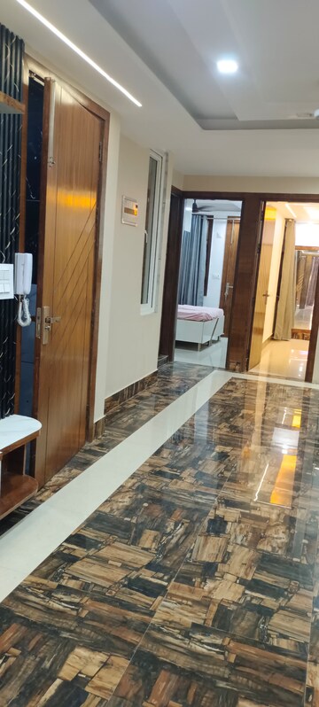 Balcony in 3 BHK Builder Floor at Mahavir Enclave – for Sale