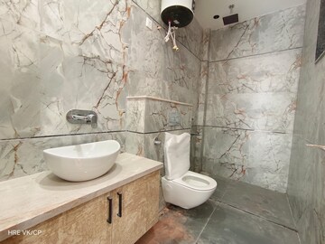 Bathroom in 3 BHK Builder Floor at Vasant Kunj – for Sale