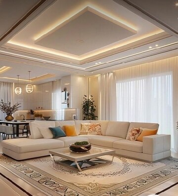 Living Room in 1 BHK Builder Floor at Igi Airport Area – for Sale