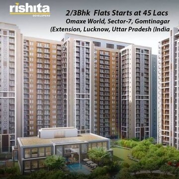 3 BHK Apartment For Sale in Rishita Manhattan, Gomti Nagar