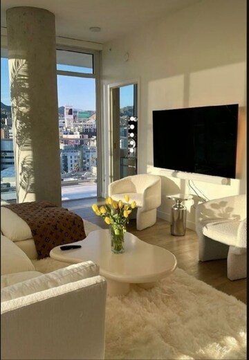 Living Room in 3.5 BHK Apartment at Dwarka Sector 16 – for Sale
