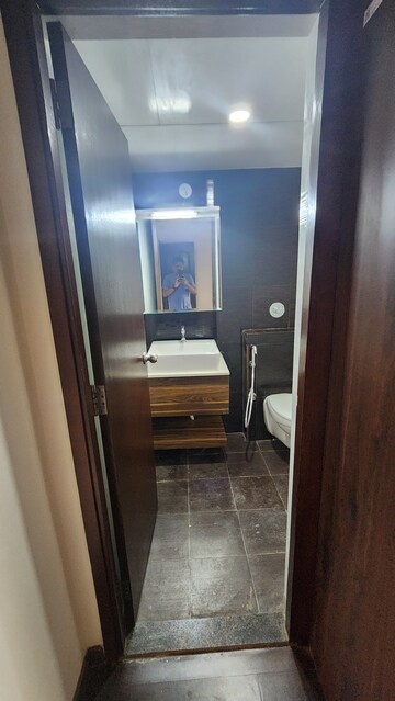Bathroom in 3 BHK Apartment at Veracious Vani Vilas, Yelahanka – for Rent