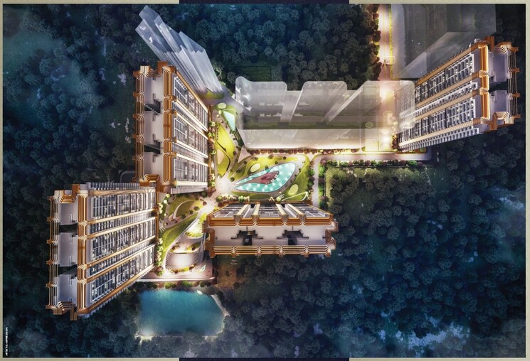Exterior View, m3m-crown 3 Bedroom 1555 Sq.Ft. Apartment In Sector 111 Gurgaon 7530015