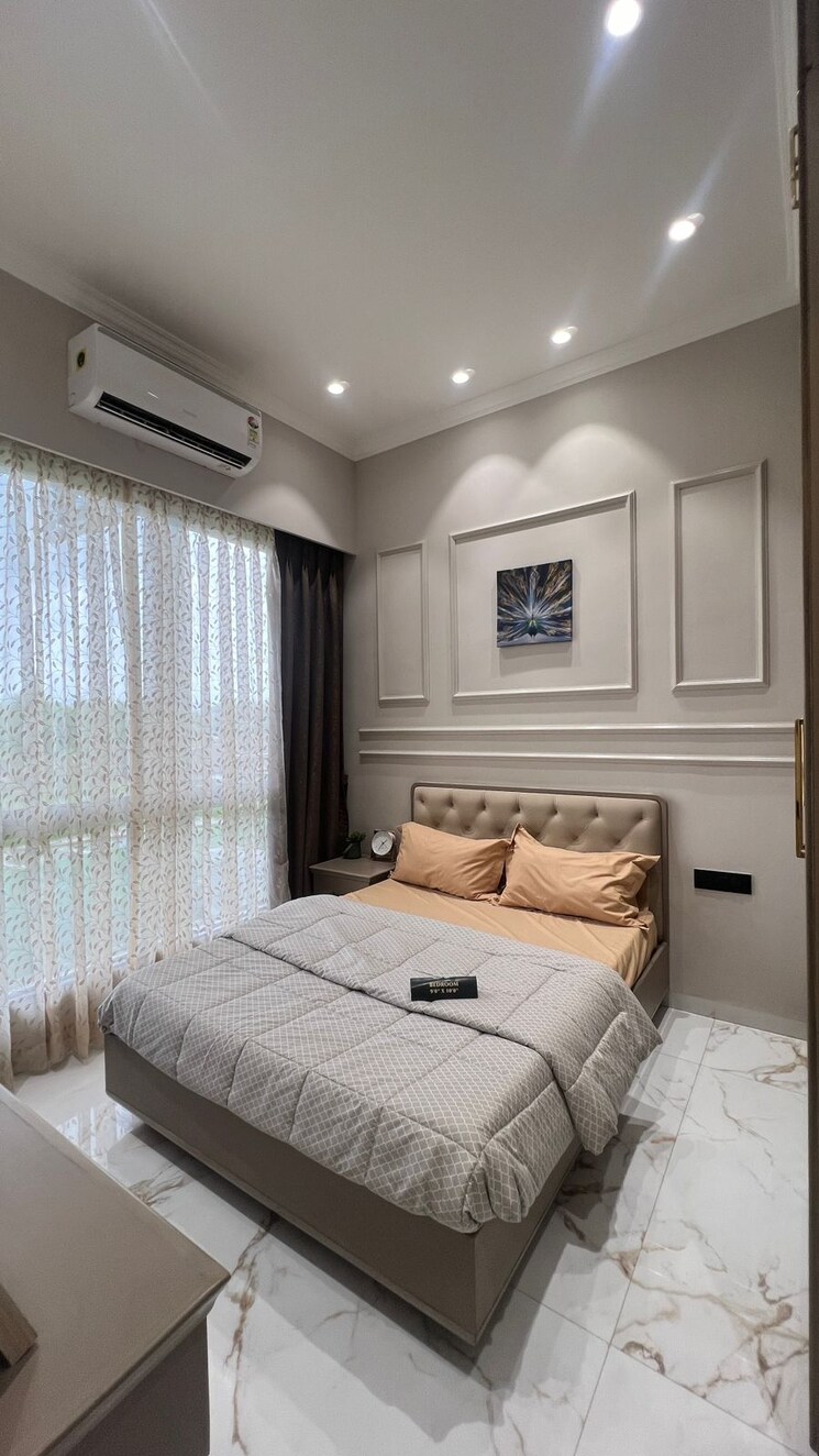 Bedroom, laukik-balaji-classica 2 Bedroom 528 Sq.Ft. Apartment In Usarghar Gaon Thane 7530151