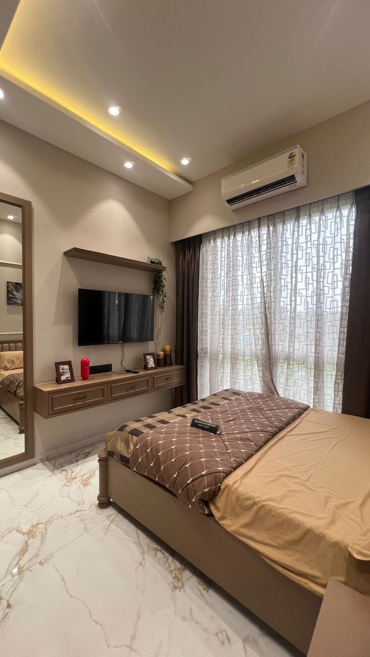 Bedroom, laukik-balaji-classica 2 Bedroom 528 Sq.Ft. Apartment In Usarghar Gaon Thane 7530151