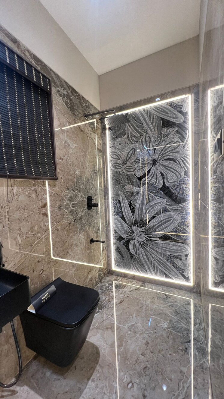 Bathroom, laukik-balaji-classica 2 Bedroom 528 Sq.Ft. Apartment In Usarghar Gaon Thane 7530151