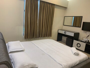 Bedroom in 4 BHK Apartment at Mantra Sky Homes, Magarpatta City – for Sale