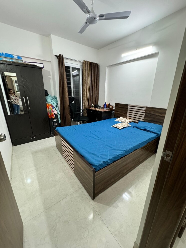 Bedroom, majestique-towers 2 Bedroom 950 Sq.Ft. Apartment In Kharadi Pune 7530397