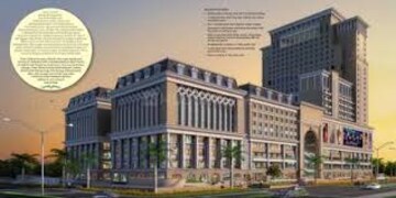  Office Space – Exterior View View at PKS Town Central, Sector 16b Greater Noida - for Sale