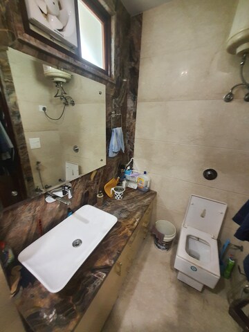 Bathroom in 2 BHK Builder Floor at Sainik Vihar – for Sale