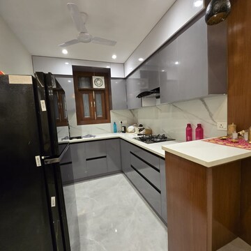 Kitchen in 3 BHK Builder Floor at Chattarpur – for Sale