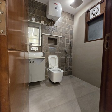 Bathroom in 3 BHK Builder Floor at Chattarpur – for Sale