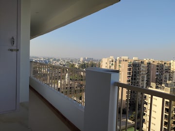 Balcony in 3 BHK Apartment at Golden Sand Apartments, Dhakoli Village – for Sale