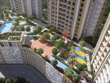 Balcony in 4 BHK Apartment at SD Astron Tower, Kandivali East – for Sale