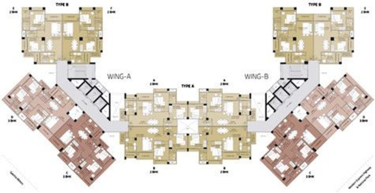Master Plan, cci-rivali-park 4 Bedroom 1540 Sq.Ft. Apartment In Borivali East Mumbai 7532326