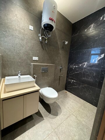 Bathroom in 2 BHK Apartment at Golden Sand Apartments, Dhakoli Village – for Sale
