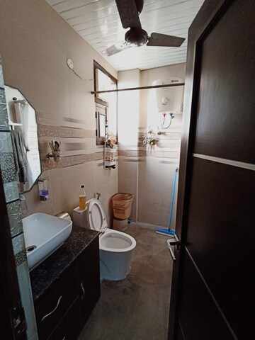 Attached Bathroom in 3 BHK Apartment at Sushma Crescent, Dhakoli Village – for Sale