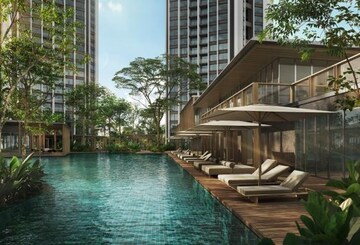 Swimming Pool in 6 BHK Apartment at Oberoi Sky City, Borivali East – for Sale