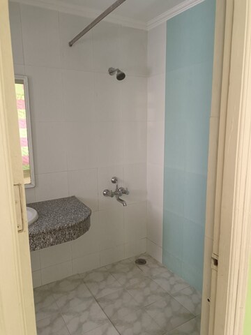 Bathroom in 3 BHK Apartment at Sandwoods Spangle Heights, Dhakoli Village – for Sale
