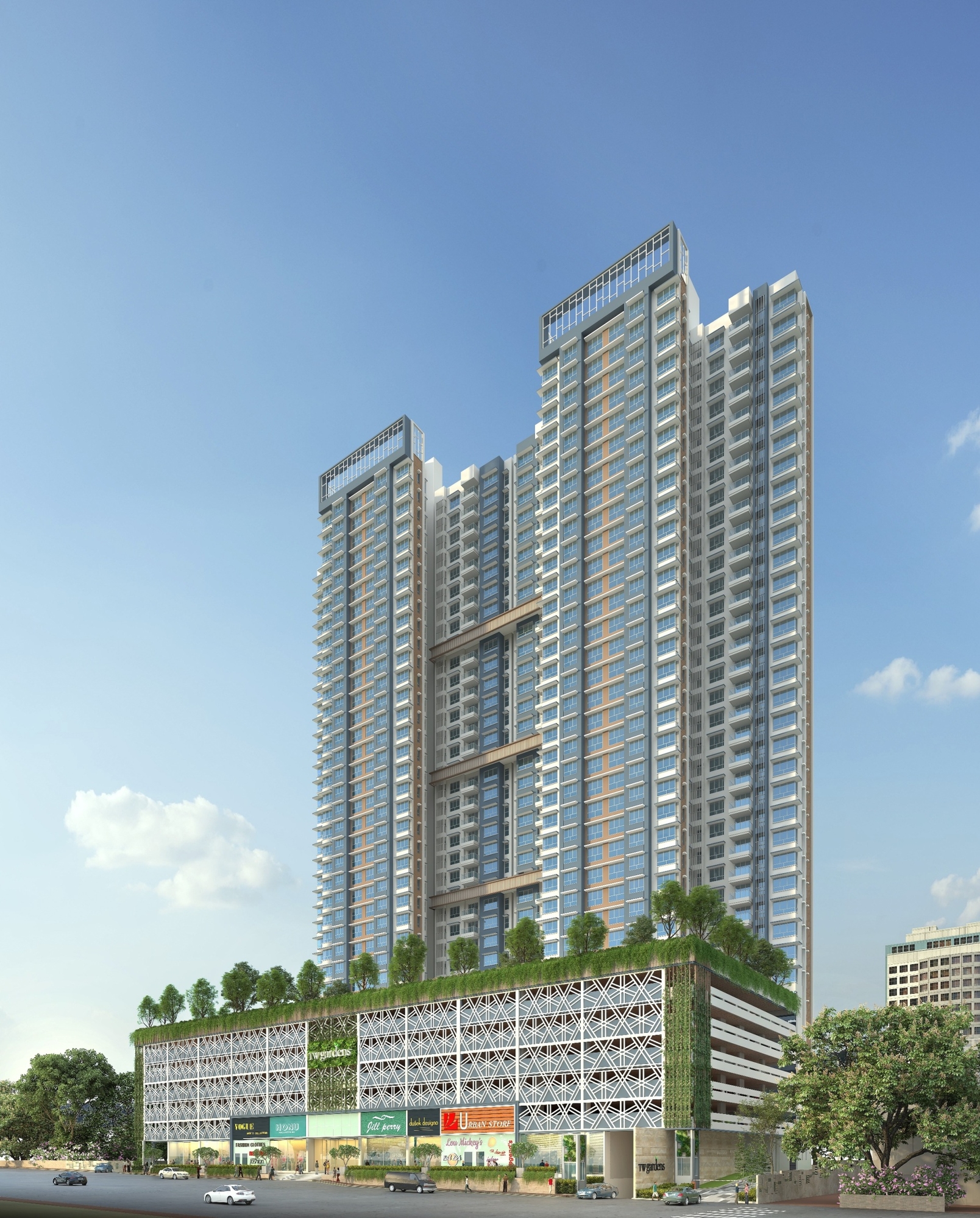 3 BHK Apartment For Resale in Wadhwa TW Gardens Kandivali East Mumbai  7532704